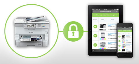 Überwachen und steuern Sie Ihre Drucker mit unserer Website, Das Printer Care Online-Management ist für Sie kostenlos und ohne Verpflichtungen