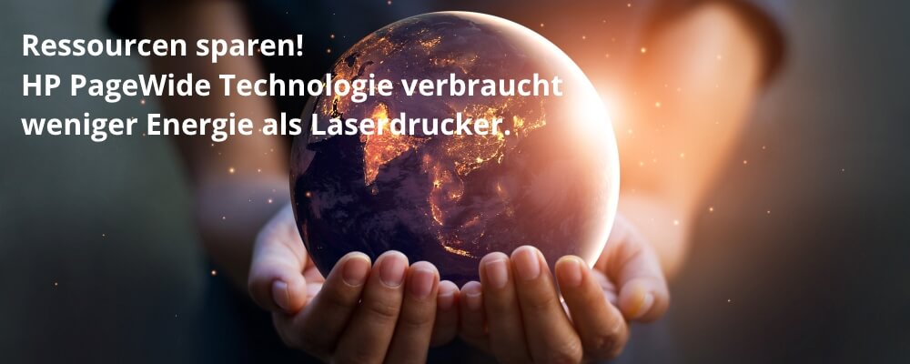 HP Pagewide Technologie - Energie sparen
