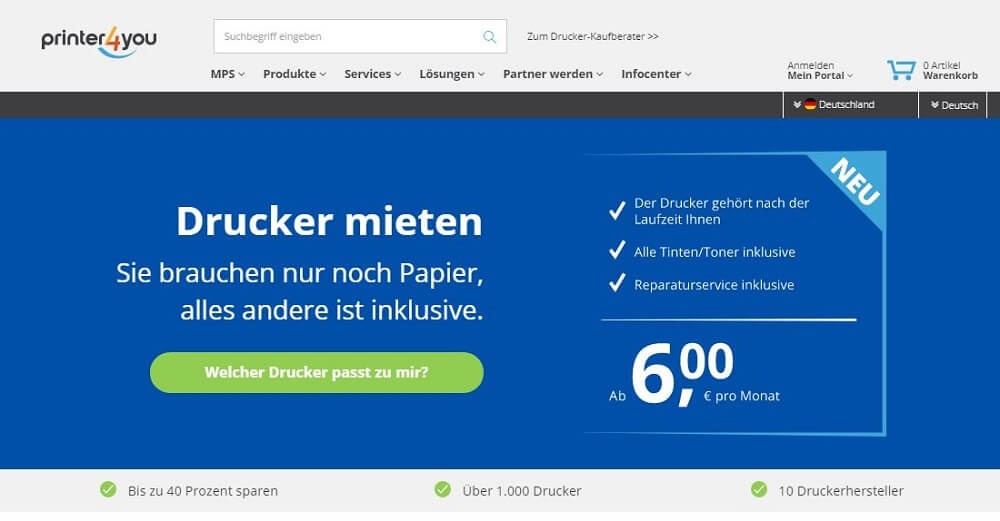 Printer4You Startseite