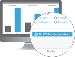 Reporting und Statistik inklusive
