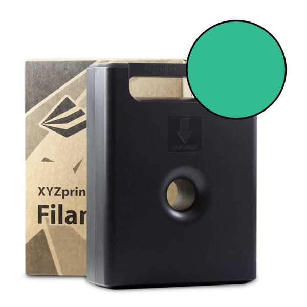 600g Clear Green PLA Filament Cartridge