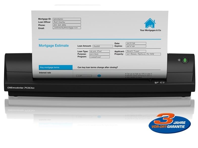 BROTHER DS-700D mobiler Scanner