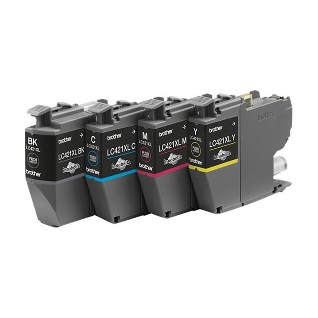 Brother Original HC Tinte Multipack BKCMY - LC421XLVAL