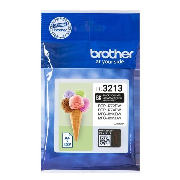 Brother Original - HC Tinte schwarz -  LC3213BK