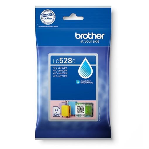 Brother Original Tinte cyan - LC528C