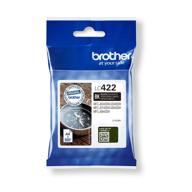 Brother Original Tinte schwarz LC-422 - LC422BK