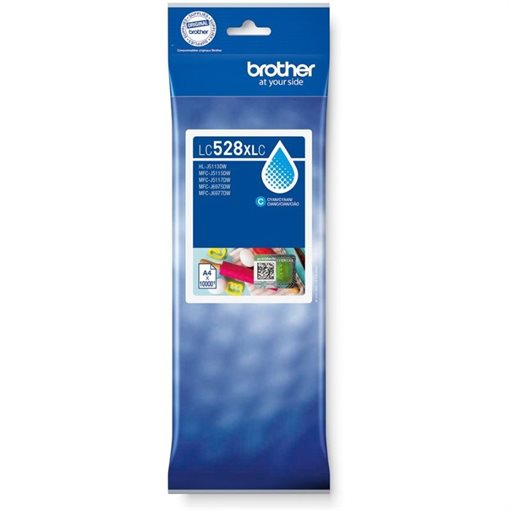 Brother Original XL Tinte cyan - LC528XLC