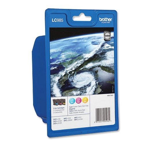 Brother Tinte farbig 3erPack (CMY) für DCP-J125