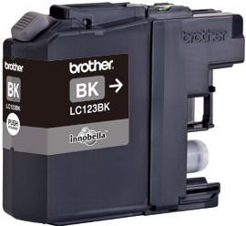 Brother Tintenpatrone schwarz, LC123BK