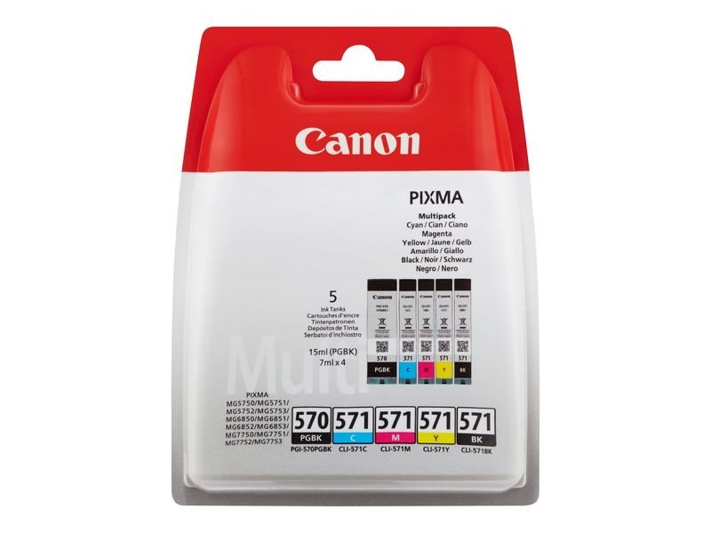 Canon Original MultiPack CMYBKPGBK PGI-570/CLI-571