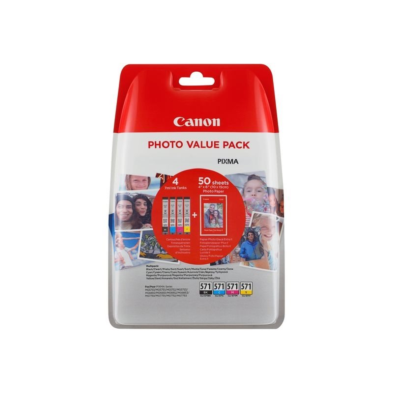 Canon Original - Photo Value Pack CMYBK CLI-571