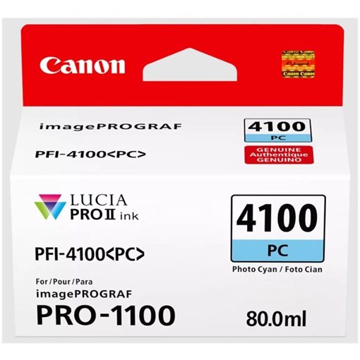 Canon Original Tinte foto cyan PFI-4100 PC - 6781C001