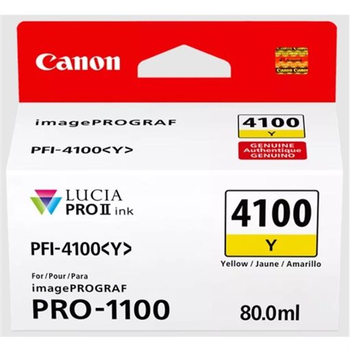 Canon Original Tinte gelb PFI-4100 Y - 6780C001