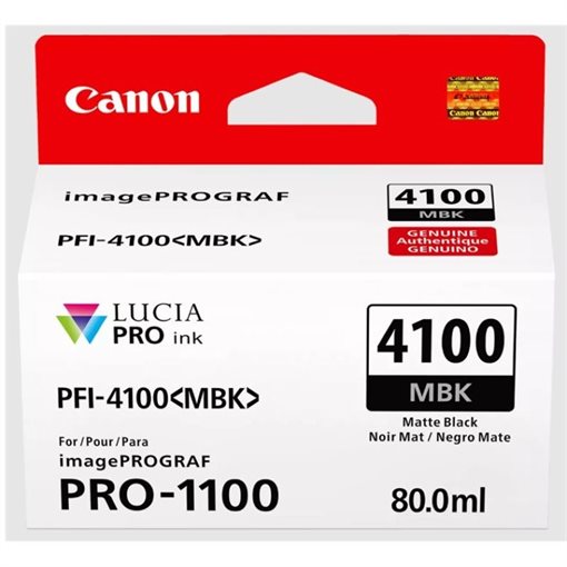 Canon Original Tinte matt schwarz PFI-4100 MBK - 6776C001