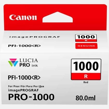 Canon Original - Tinte rot PFI-1000R -  0554C001AA