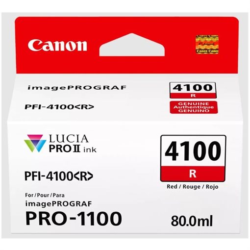 Canon Original Tinte rot PFI-4100 R - 6785C001