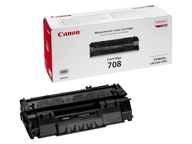 Canon Toner schwarz, Cartridge 708, 0266B002AA