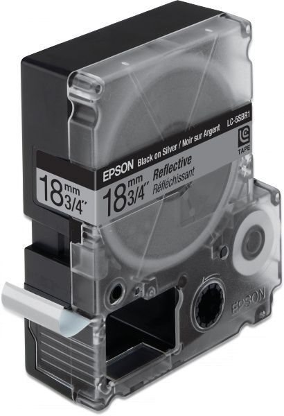 Epson Etikettenkassette mit reflektierendem Band -