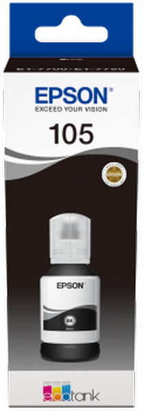 Epson Original 105 - Tinte schwarz -  C13T00Q140