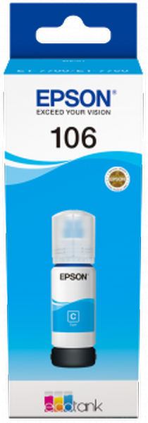 Epson Original 106 - Tinte cyan -  C13T00R240