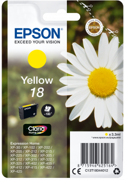 Epson Original Tinte 18 gelb - C13T18044012