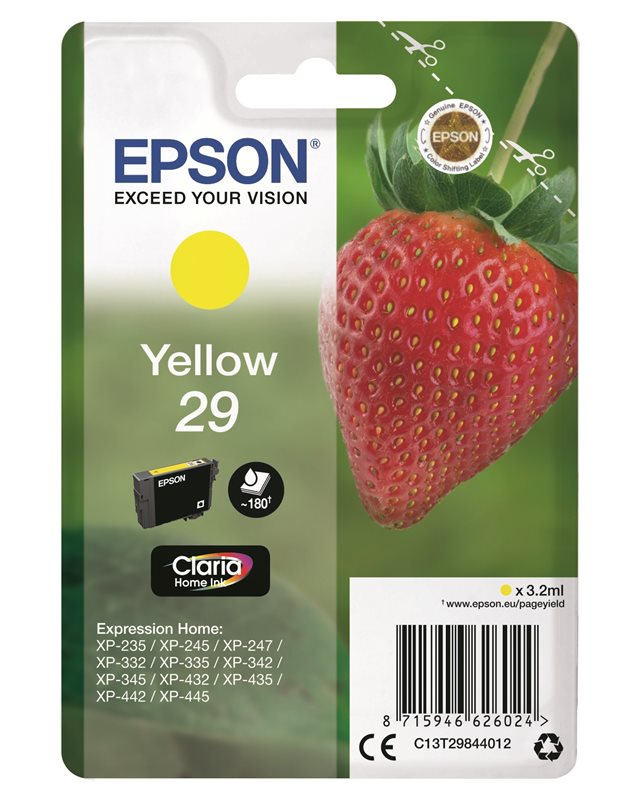 Epson Original - Tinte gelb - 29 Claria