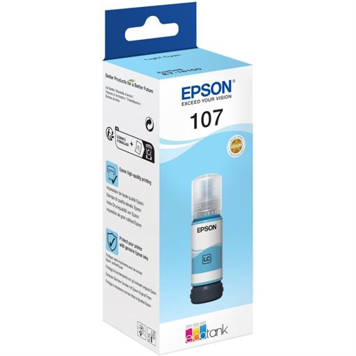 Epson Original Tinte hell-cyan 107 - C13T09B540
