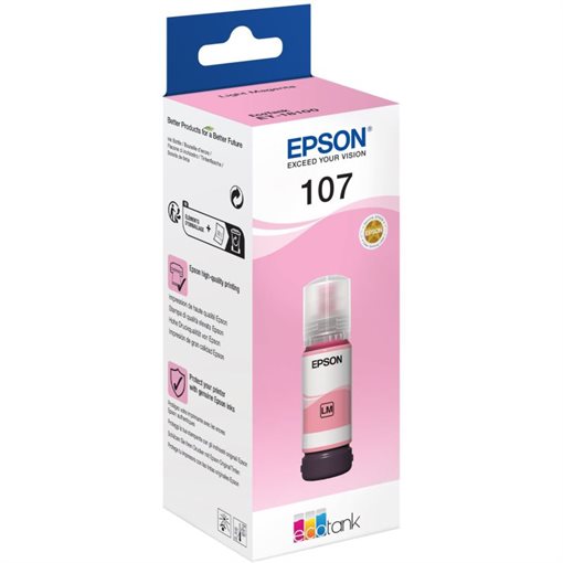 Epson Original Tinte hell-magenta 107 - C13T09B640