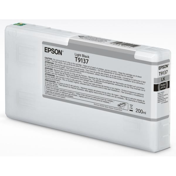 Epson Original Tinte light schwarz T9137 - C13T913700