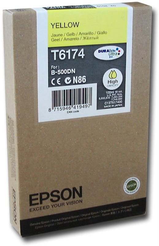 Epson Tinte gelb High Capacity für B-300/500DN