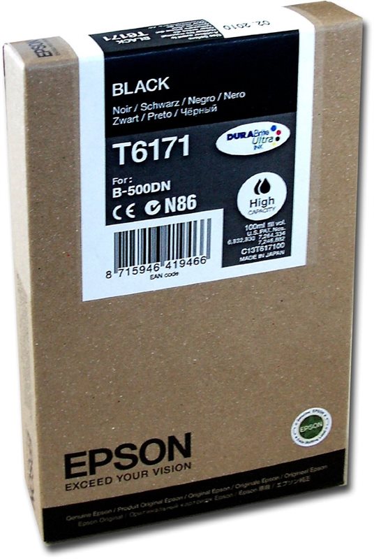 Epson Tinte schwarz High Capacity für B-300/500DN