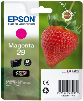 Epson Tinte Singlepack magenta 29 T2983