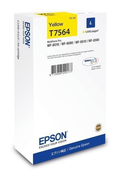 Epson Tintenpatrone yellow L -  C13T756440