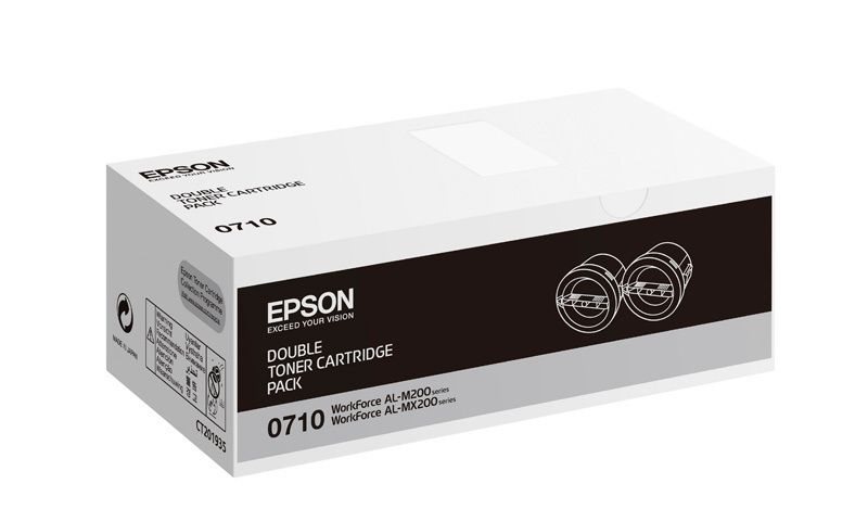 Epson Toner-Doppelpack schwarz - C13S050710