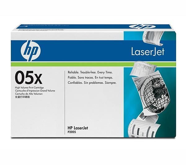 HP 05X original HC Toner schwarz - CE505X