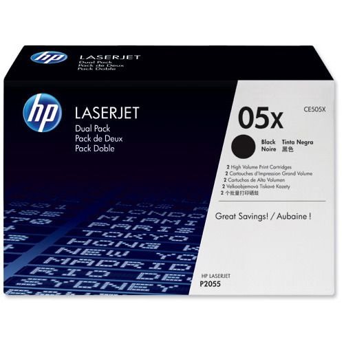 HP 05X original HC Toner schwarz - CE505XD