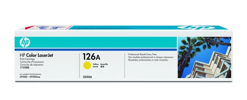 HP 126A original Toner gelb - CE312A