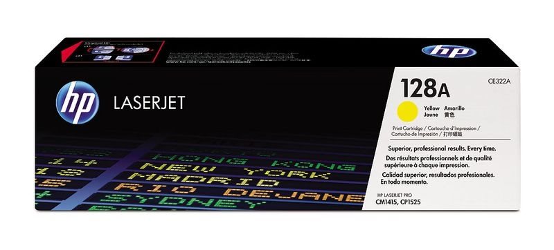 HP 128A original Toner gelb - CE322A