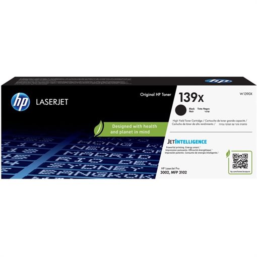 HP 139X Original HC Toner schwarz - W1390X