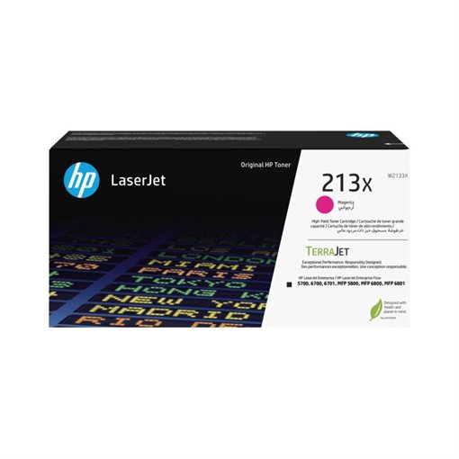 HP 213X Original HC Toner magenta - W2133X