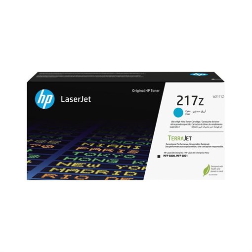 HP 217Z Original Ultra-HC Toner cyan - W2171Z