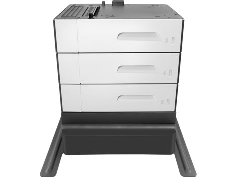 HP 3x500 Blatt Papierzuführung und Unterstand