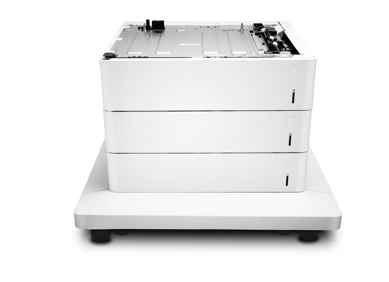 HP 3x550 Blatt Papierzuführung und Unterstand