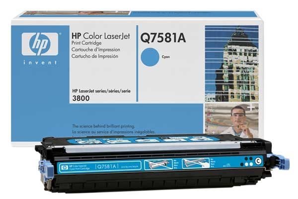 HP 503A original Toner cyan - Q7581A