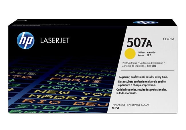 HP 507A original Toner gelb - CE402A