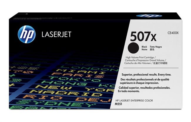 HP 507X original HC Toner schwarz - CE400X