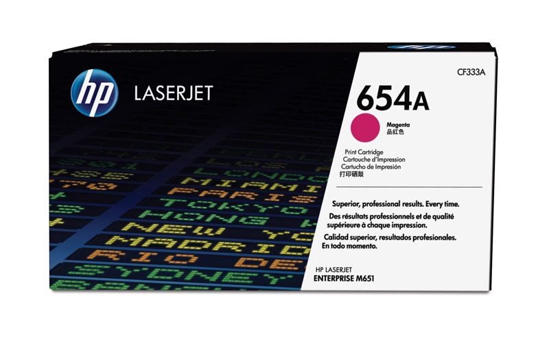HP 654A original Toner magenta - CF333A