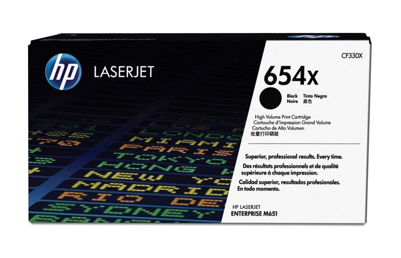 HP 654X original HC Toner schwarz - CF330X