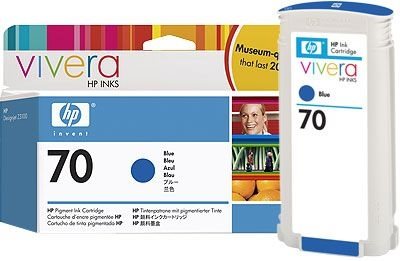 HP 70 original Tinte blau - C9458A