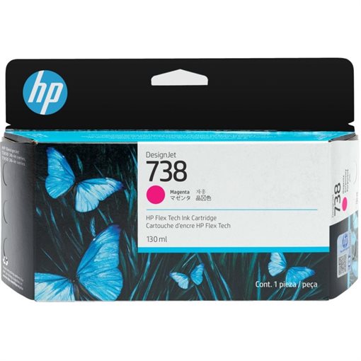 HP 738 Original Tinte magenta - 498N6A
